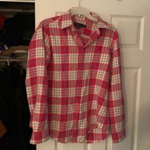 Polo Ralph Lauren large plaid flannel long sleeve shirt